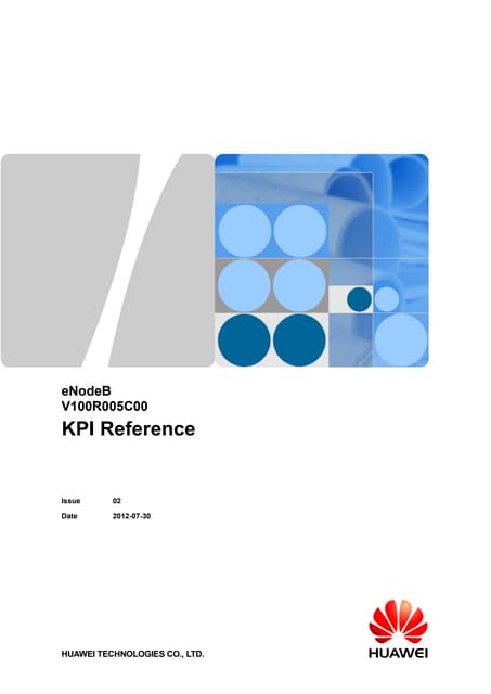 E nodeb kpi reference(v100r005c00 02)(pdf)-en