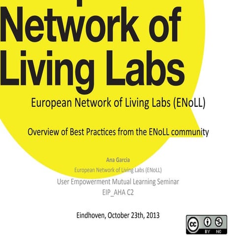 Overview of Best Practices from the ENoLL community (EIP_AHA C2)