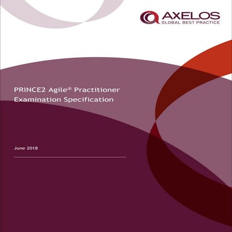 PRINCE2 Agile Practitioner exam spec_v5.0