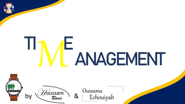 time management
