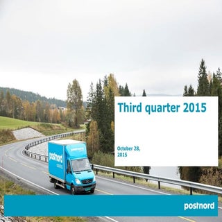 Presentation interim report Q3 2015