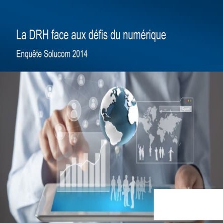 Enquête Solucom 2014 : la DRH face aux défis du numérique