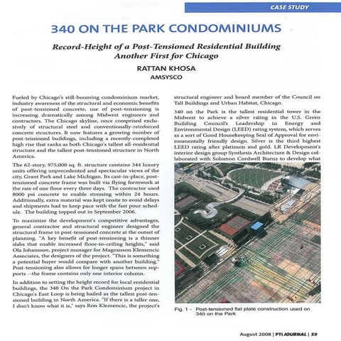 PTI Journal Article: 340 On The Park