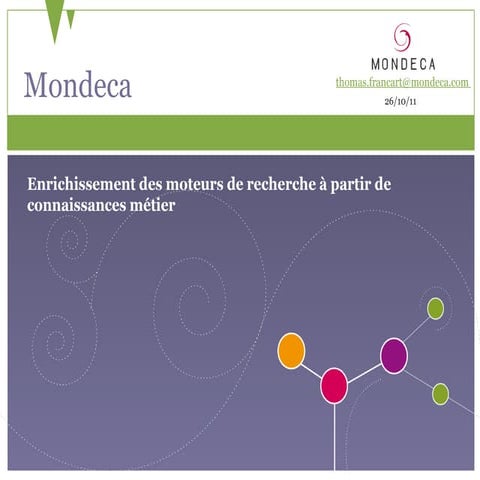 Enrichissement des moteurs de recherche: technologie