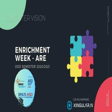 EnrichmentWeek Binus Computer Vision