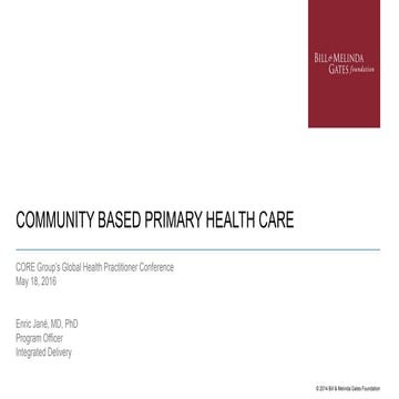 Review the Effectiveness of Community-based Primary Health Care in Improving ...