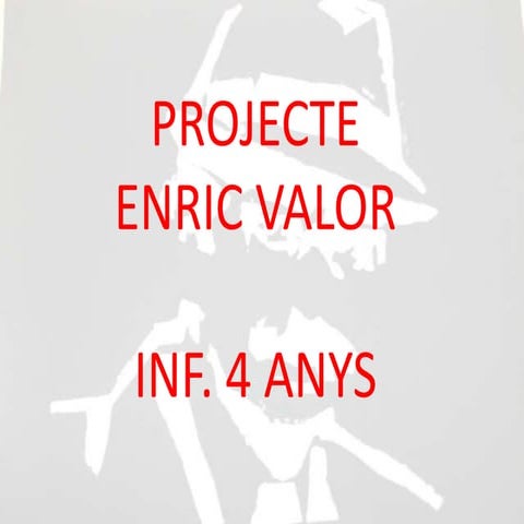 Enric valor fitxes fetes
