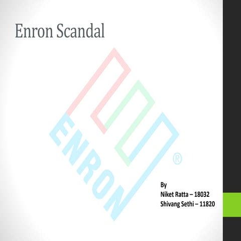 Enron Scandal