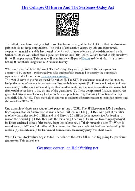 THE ENRON SCANDAL.ppt
