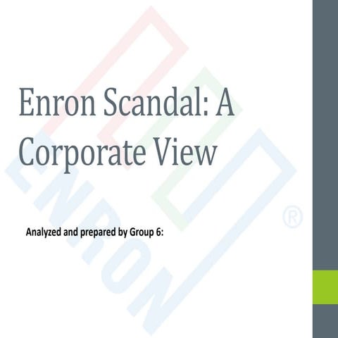 Enron scandal