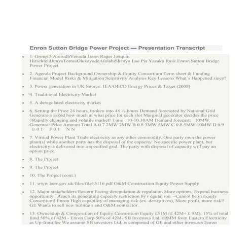 Enron sutton bridge power projec 2 | DOCX