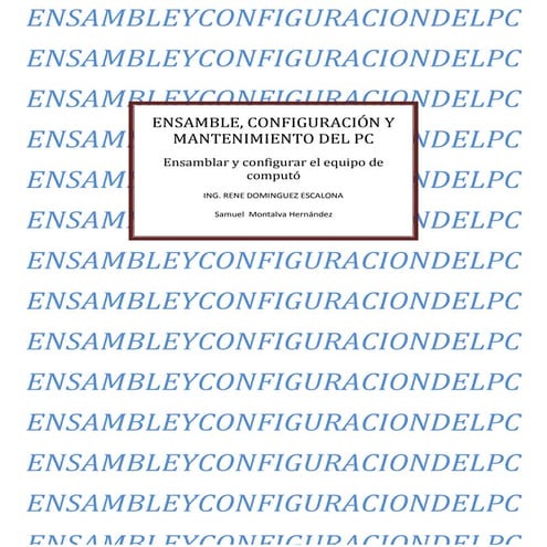 Ensamble y configuracion