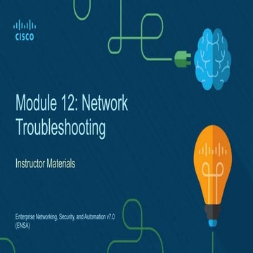 CCNA Routing and Switching Network Troubleshooting | PPTX