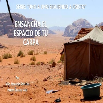 Ensancha el espacio de tu carpa