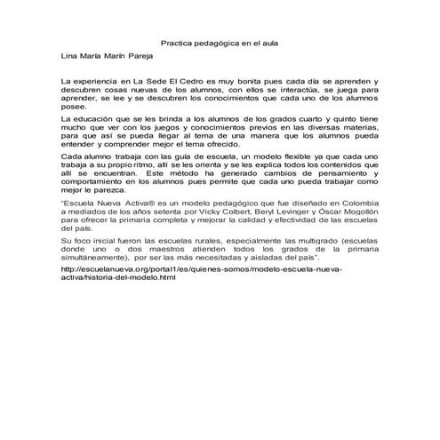 Ensayo   lina maria marin