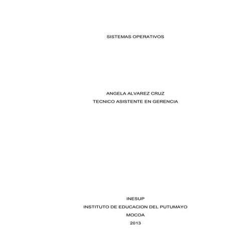 Ensayo 2 sistemas operativos