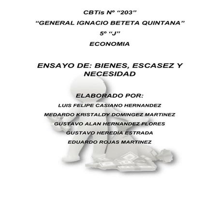 Ensayo de economia
