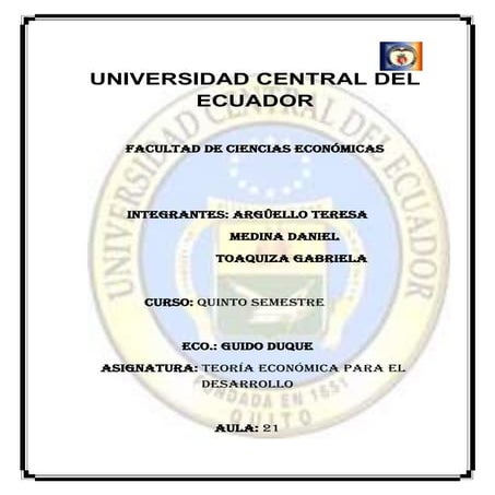 Ensayo de pots keynesianosmo....