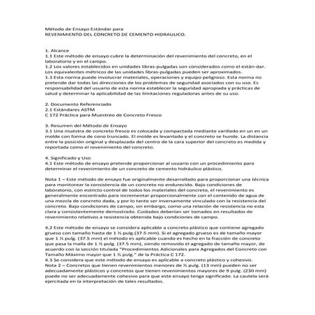 Ensayo de revenimiento