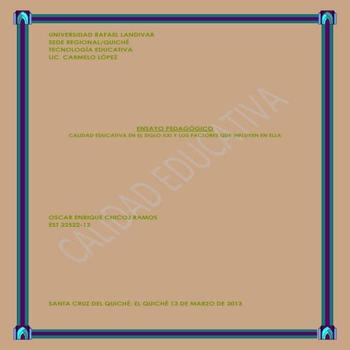 Ensayo de tecnología.