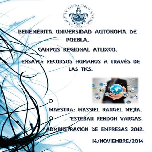 RECURSOS HUMANOS A TRAVÉS DE LAS TICS.