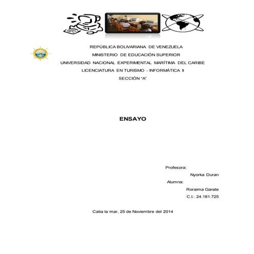 Ensayo de recursos digitales | DOCX