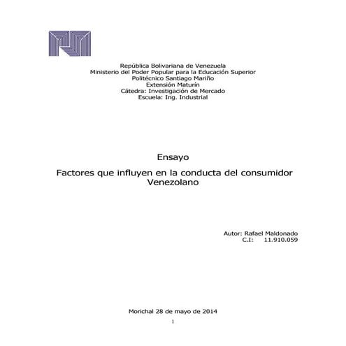 Ensayo 1 rafael maldonado
