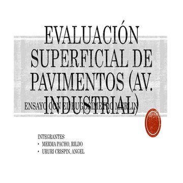 Ensayo rugosimetro merlin