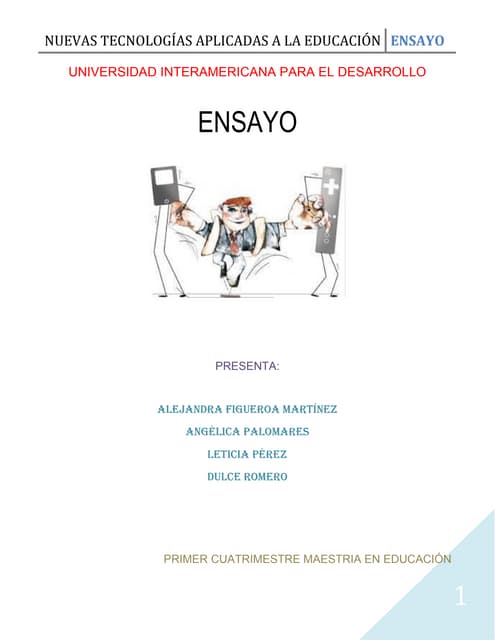 Ensayo tecnologias (1)