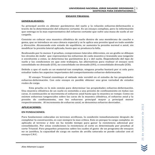Ensayo triaxial geotecnia