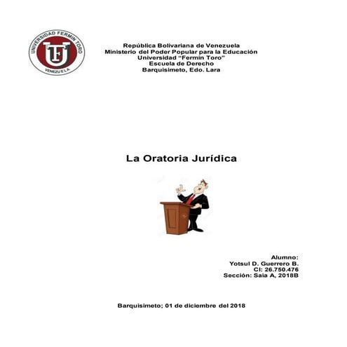 Oratoria Jurídica 
