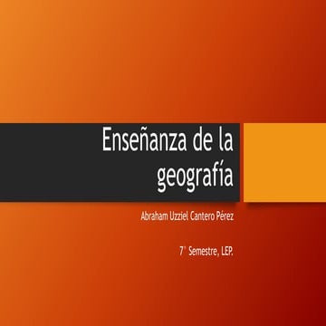Enseñanza