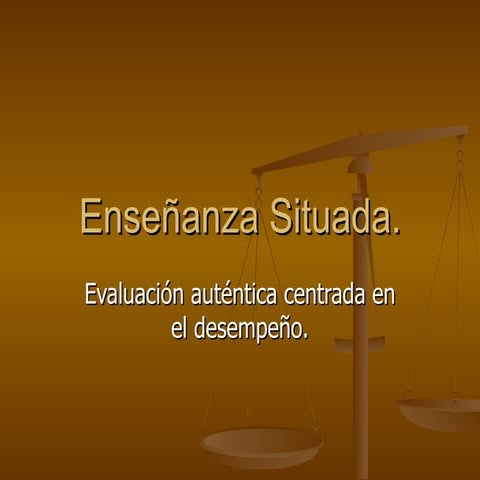 Enseñanza situada