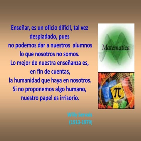 Enseñar Matemática