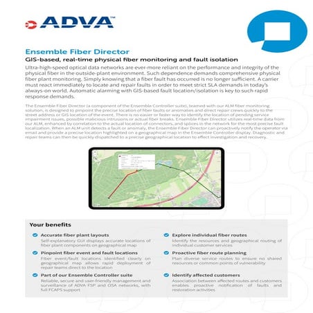 ADVA Advanced Link Monitor (ALM) | PDF