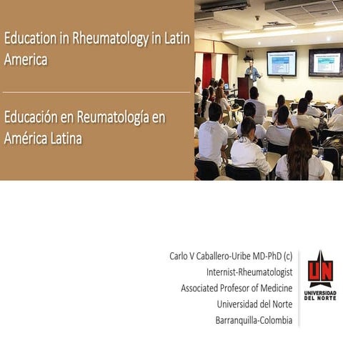 Education in Rheumatology in Latin America #ACR14