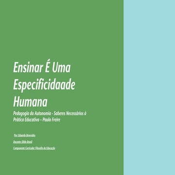 Ensinar É Uma Especificidaade Humana.pdf