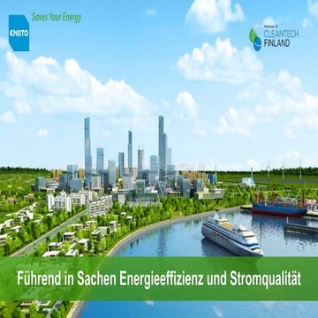 Ensto company presentation 2016 - German version