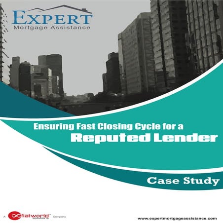 Mortgage Pre-Purchase Review Process for Residential Mortgage Lender | PDF