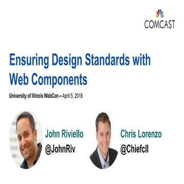 Ensuring Design Standards with Web Components
