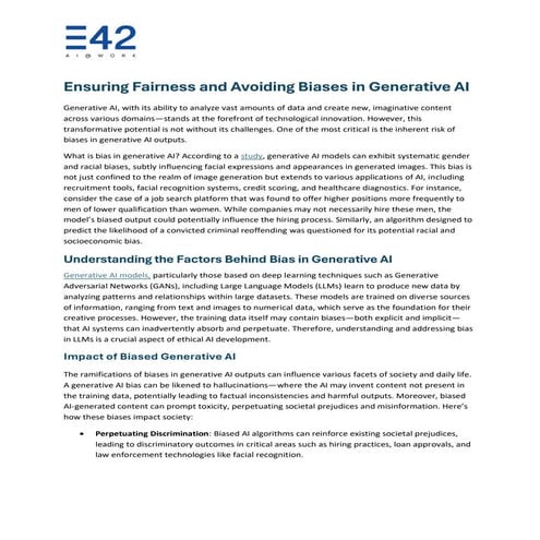 Ensuring Fairness and Avoiding Biases in Generative AI1.pdf