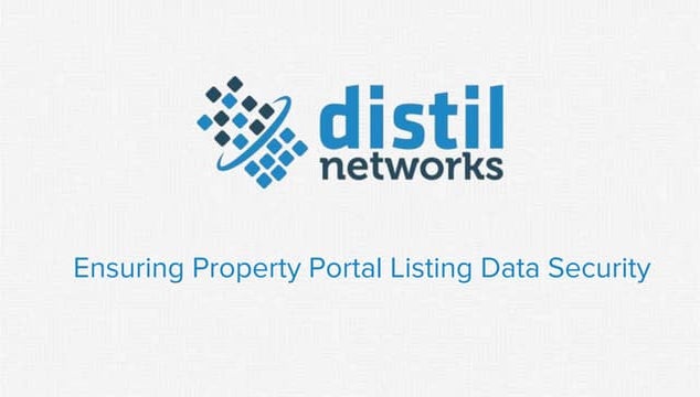 Ensuring Property Portal Listing Data Security