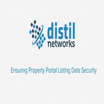 Ensuring Property Portal Listing Data Security