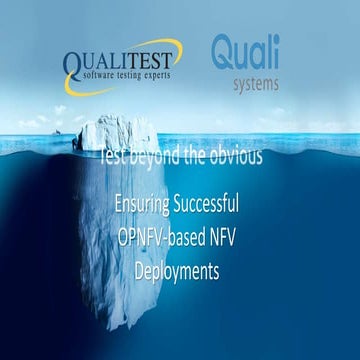 Ensuring Successful OPNFV-based NFV Deployments | QualiTest Group