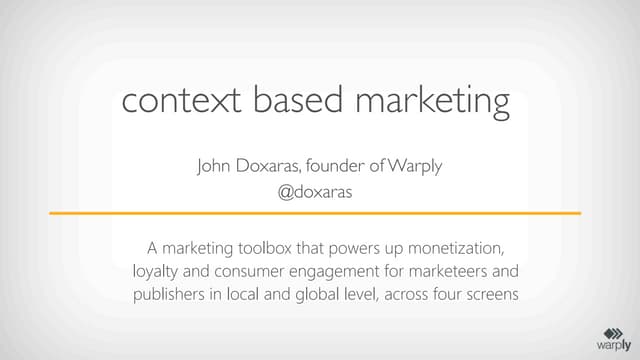Enter2013 Travel Industry Context Marketing