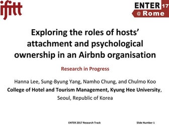 Exploring the roles of hosts' attachment and psychological ownership in an Ai...