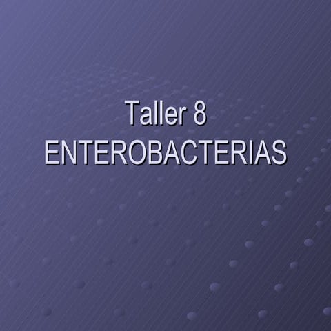 Enterobacterias (2)