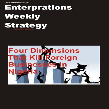 Four Dimensions That Kill Foreign Businesses in Nigeria