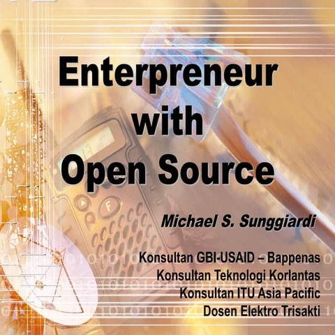 Kewirausahaan dalam Open Source