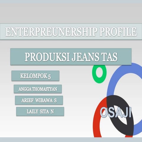 Enterpreneurship profile wirus